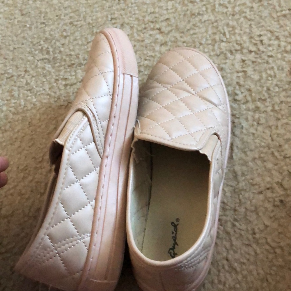 pink space flats